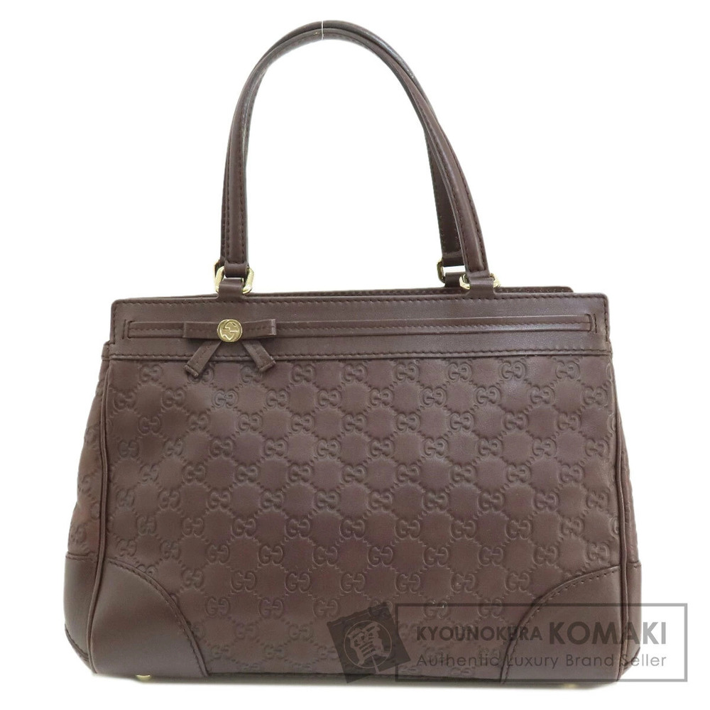Gucci Guccissima Tote Bag Leather